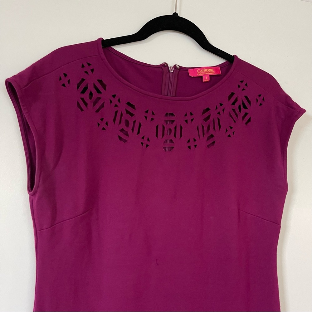 Catherine Malandrino Purple Dress